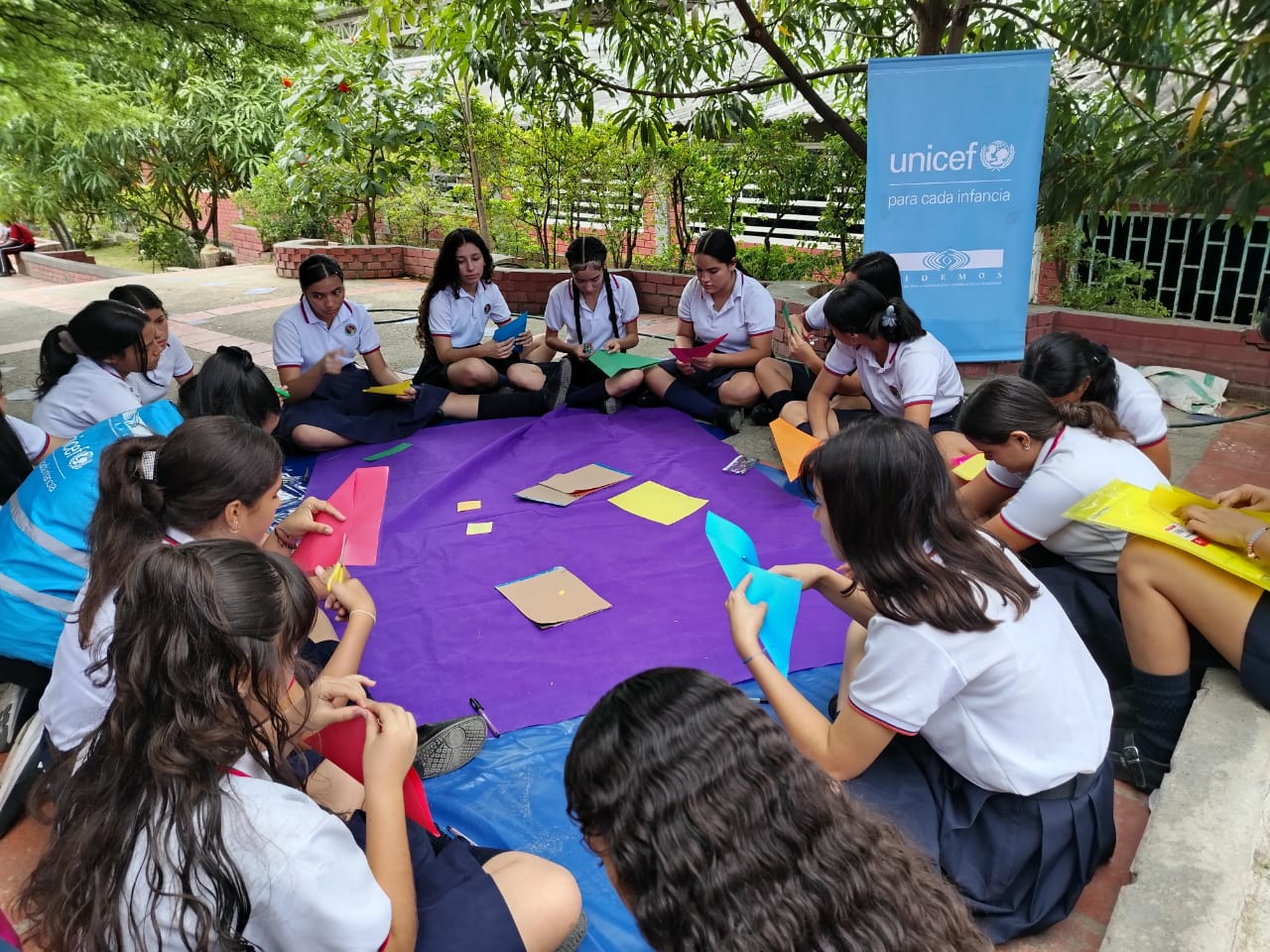 Parche Violeta en Cúcuta, Norte de Santander